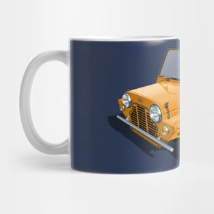 austin Mini Moke in orange Mug